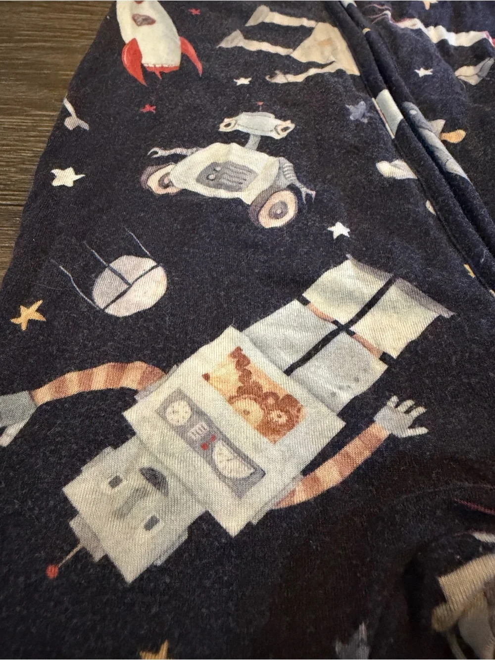 Bums & Roses Infant Short Sleeve “I Need Space” Outer Space Romper 6-9 Months